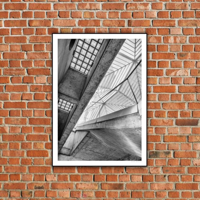 Plakat 50x70 cm Architektura_21b - Dworzec 1