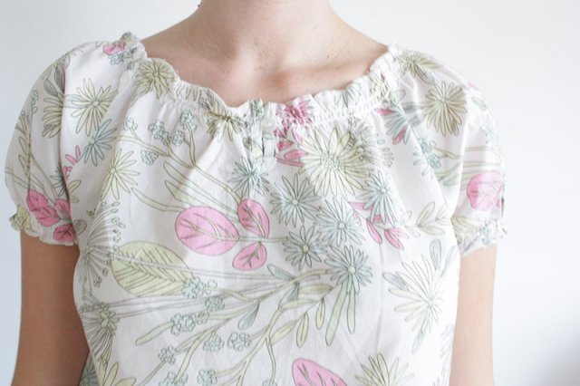 H&M L.O.G.G. Bawełniana bluzka vintage