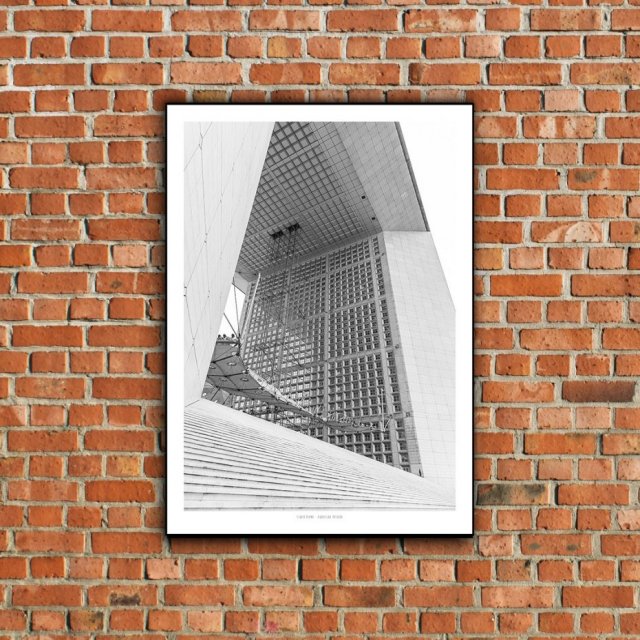 Plakat 50x70 cm - Architektura - Paryż Łuk_04