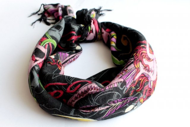Chusta vintage rockowa rebel