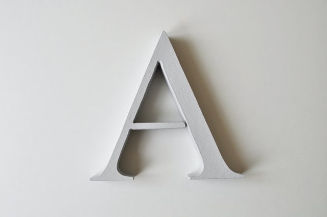 Monogram Elegance - duża, 40-sto centymetrowa pierwsza litera imienia - wszystkie literki