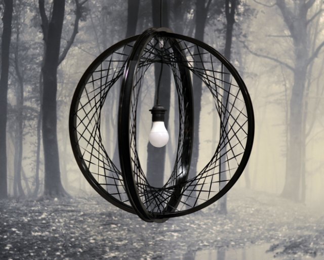 Lampa wisząca Globe Black