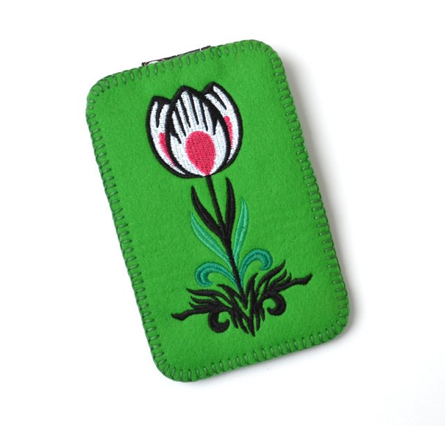 Tulipan etui na smartfon