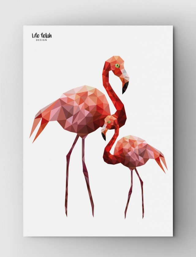Flamingi A3
