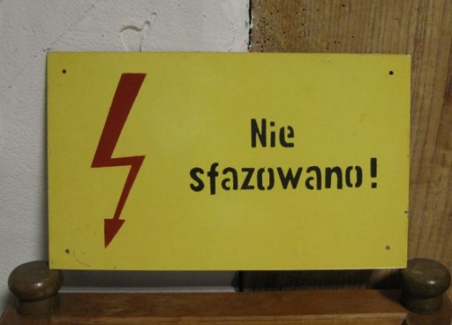 nie sfazowano