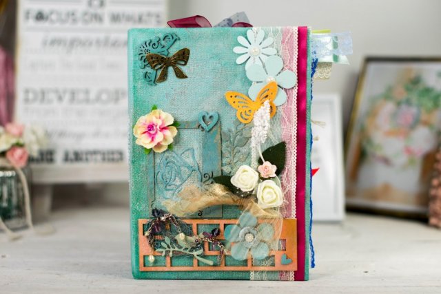 Scrapbook notes/pamiętnik dla dziewczynki