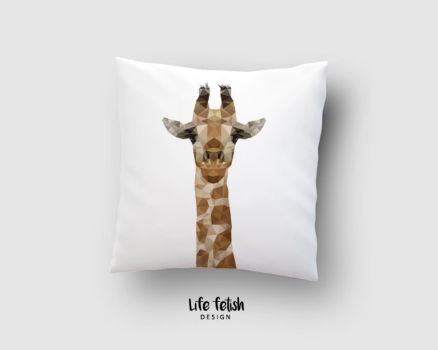 Poduszka z żyrafą