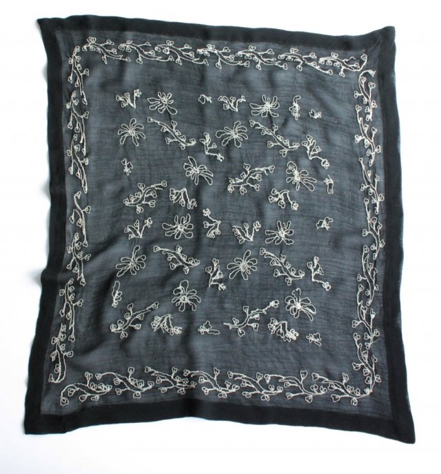 MEXX HAFTowana CHUSTA  vintage