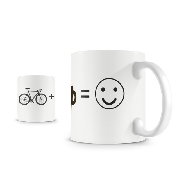 Kubek. Rower + kawa = :). 330 ml