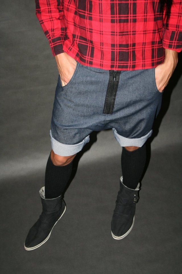 Button jeansl short pants krótkie spodenki
