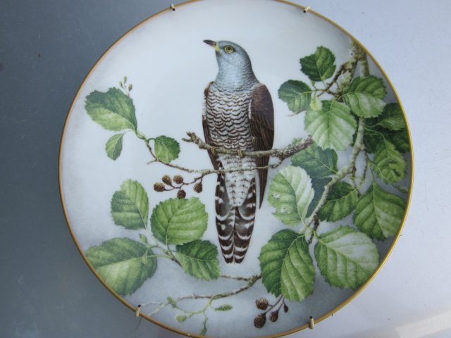 LIMOGES FRANCE 1984  - CUCKOO  - LIMITED FIRST EDITION CRAFTED FOR FRANKLIN PORCELAIN  BY HAVILAND  LIMOGES FRANCE