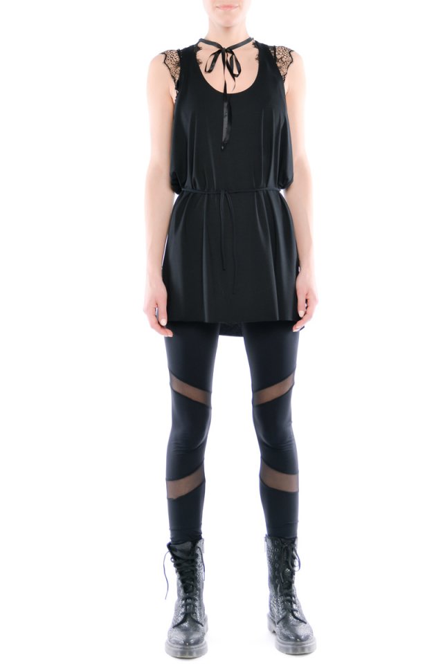 Legginsy - futurystyczne mat