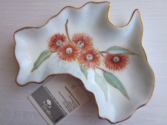 HANDCRAFTED IN AUSTRALIA -  hand painted - H. BOLEMAN