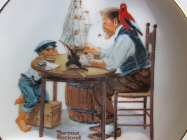 FOR A GOOD BOY BY NORMAN ROCKWELL 1984 THE NORMAN ROCKWELL MUSEUM