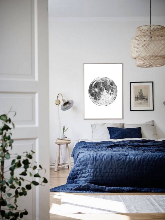 Moon 50x70cm