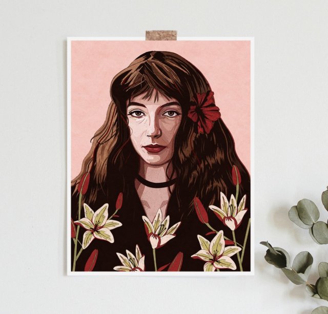 Kate Bush A2 art giclee print