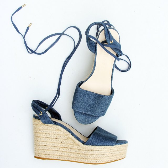 ESPADRILLE  BERSHKA  VINTAGE STYLE