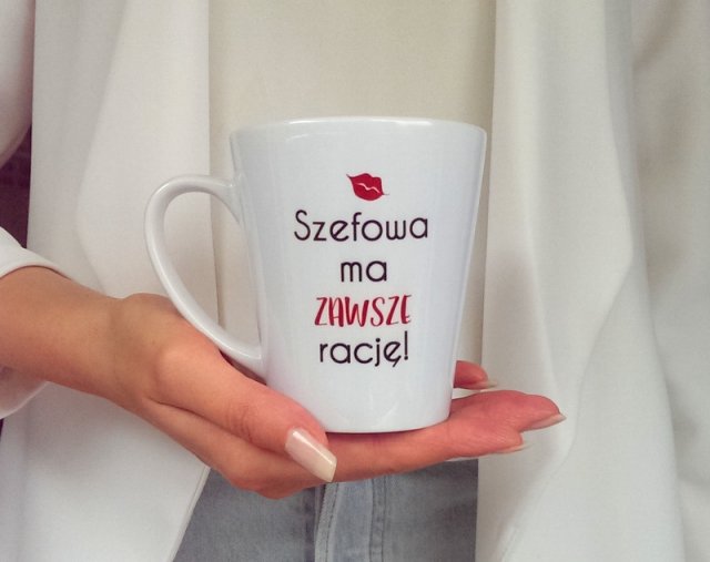 KUBEK LATTE SZEFOWA MA RACJĘ