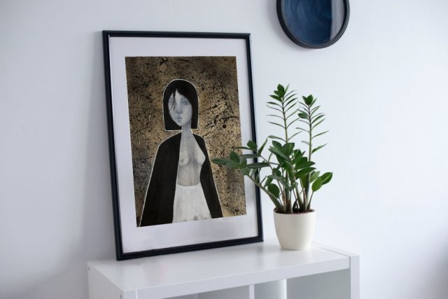 PLAKAT -  GOLD - FORMAT A3