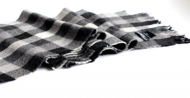 EXCLUSIVE LAMBSWOOL SCARF Mario Conti Uomo