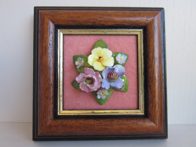 unique porcelain flowers -hand made handpainted -swangrowe ltd.  Bone China