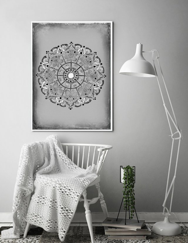 Mandala 50x70cm