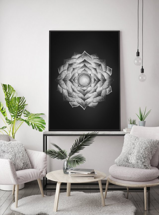 Mandala 50x70cm