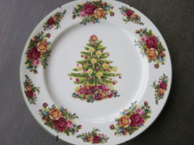 ŚWIĄTECZNY Royal Albert 1998 Old Country Roses - HOLIDAY CLASSIC COLLECTION