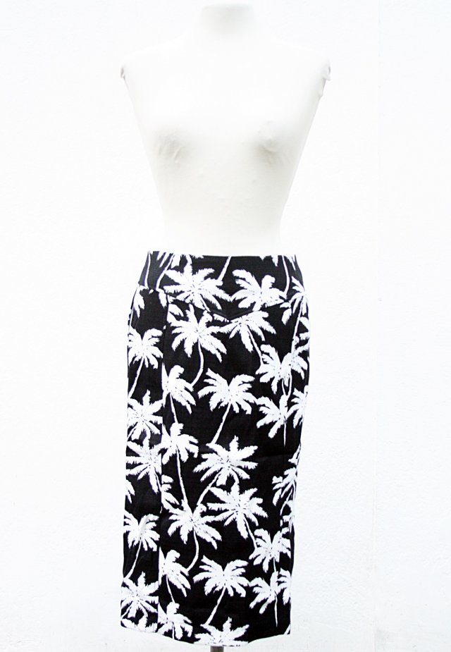 PALMTREES SKIRT LONDON COLLECTION SPÓDNICA