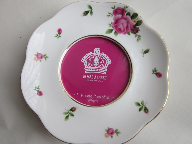 ROYAL ALBERT NEW COUNTRY ROSES NOWA PORCELANOWA RAMKA NA ZDJĘCIE