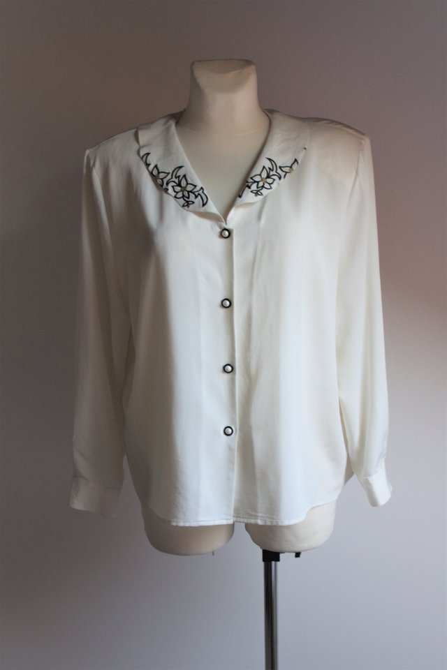 White vintage blouse
