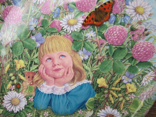 DAVENPORT 1986 -LIMITED EDITION -by LINDA WORRALL- CLASSIC CHILDREN VERSE  KOLEKCJONERSKI TALERZ PORCELANOWY-BRADEX