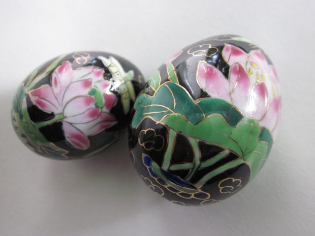 Miniatura Ręcznie Malowane  Jajo porcelanowe kolekcjonerskie oryginalne dekoracyjne  niespotykane