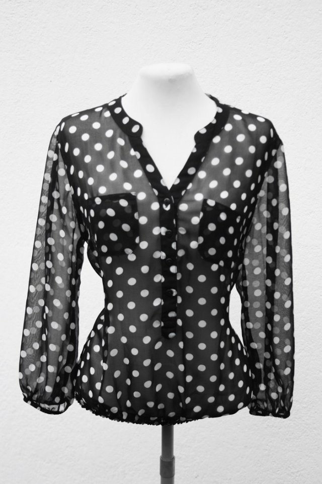 POLKA DOT - BLUZKA GROCHY