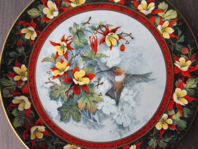 Rajski ROYAL DOULTON  by Teresa Politowicz kolekcjonerski talerz porcelanowy limitowana edycja