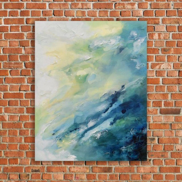 Druk na płótnie 100x80 - obraz "Laguna"