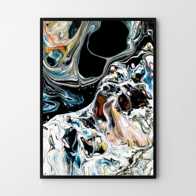 Plakat abstrakcja 70x100 cm duży format
