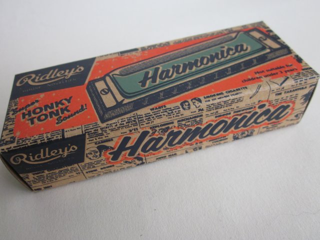 VINAGE TOYS - RIDLEY'S HARMONICA SUPER HONKY TONKY SOUND