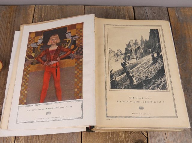 stara książka, kronika - 1921 rok