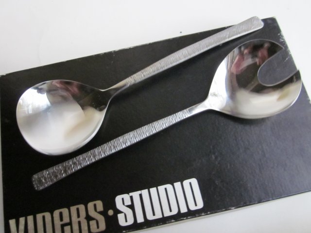 Viners studio oryginalne lata 70 - e viners of Sheffield england stainless steel komplrt oryginalne opakowanie firmowe