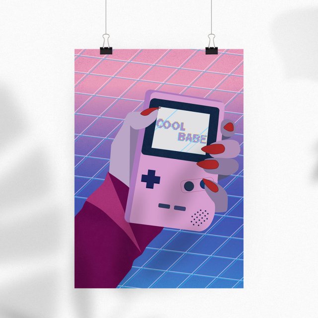 GAME BOY – PLAKAT (30x40)