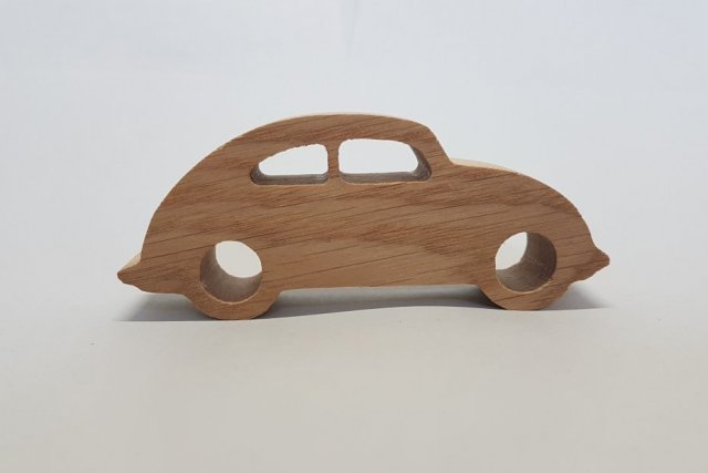 Gałka do mebli autko, auto dla dzieci, z drewna, drewniane uchwyty meblowe