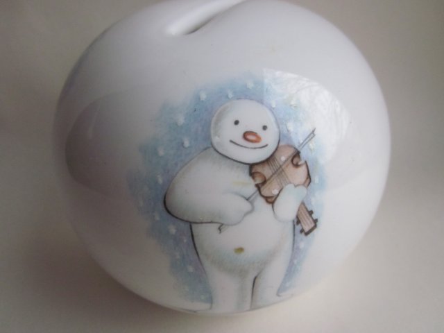 Royal  Doulton 1985 snowball money bank skarbonka porcelanowa kolekcjonerska użytkowa  rzadko spotykana edycja z 1985 roku