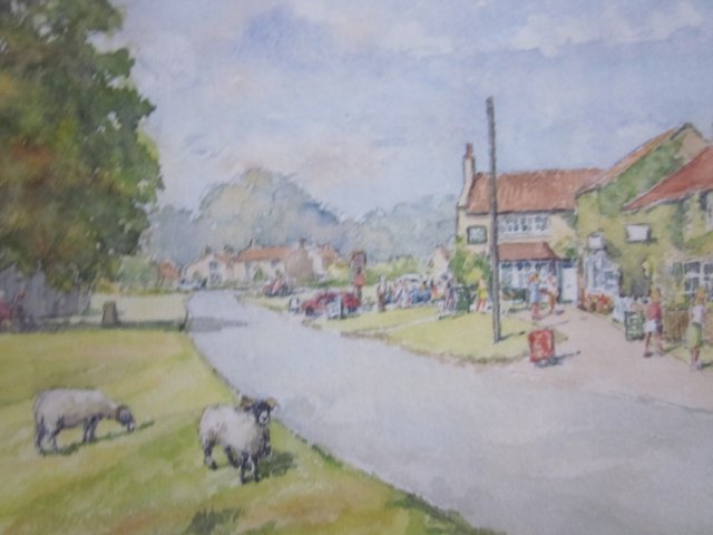 BARRY CLAUGHTON prin a watercolour  NOWY OBRAZEK W PASSPATOU