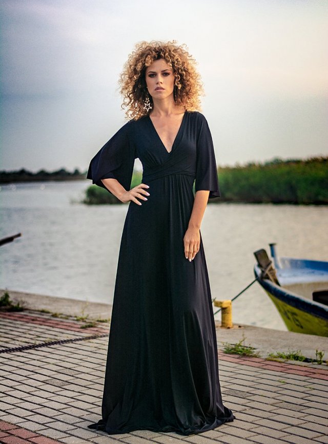 Magdalena Maxi Black