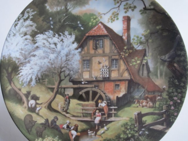 COALPORT  The Tale of a Country  Village - The old Mill  by Robert Hersey