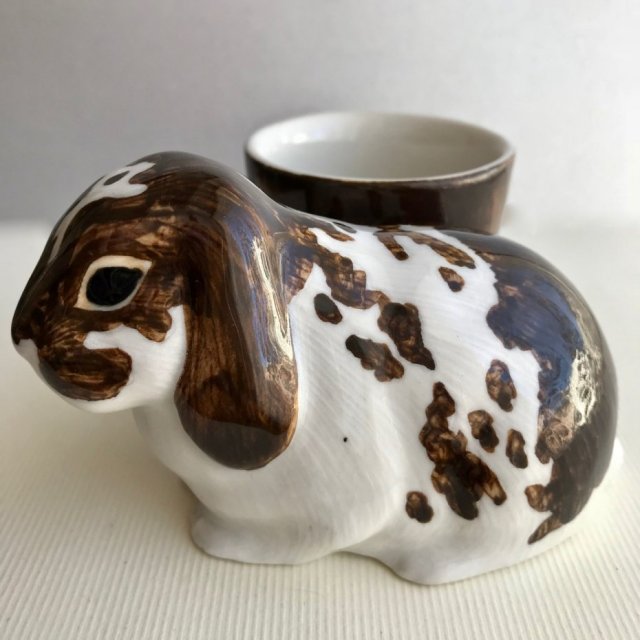 QUAIL POTTERY ❀ڿڰۣ❀ Królik - Kieliszek na jajko ❀ڿڰۣ❀ Nowy