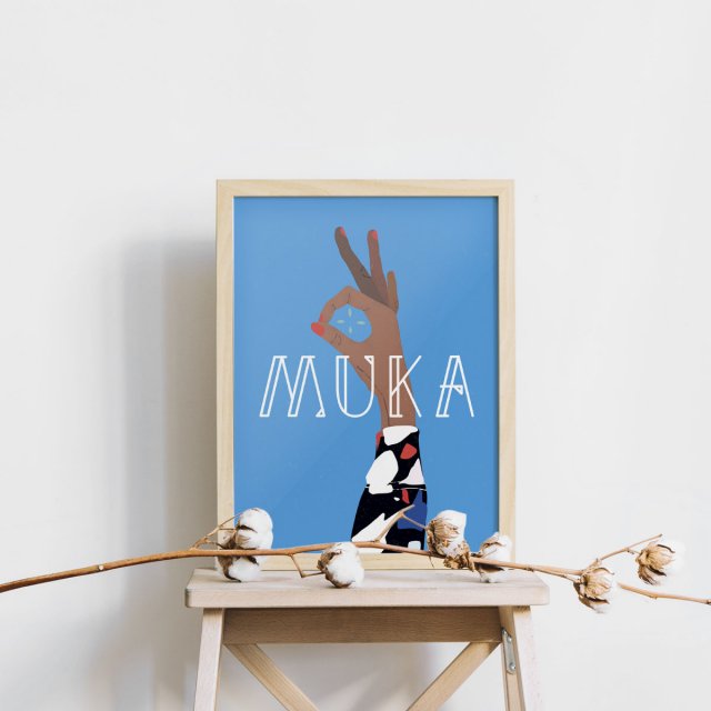 MUKA – PLAKAT (30x40)