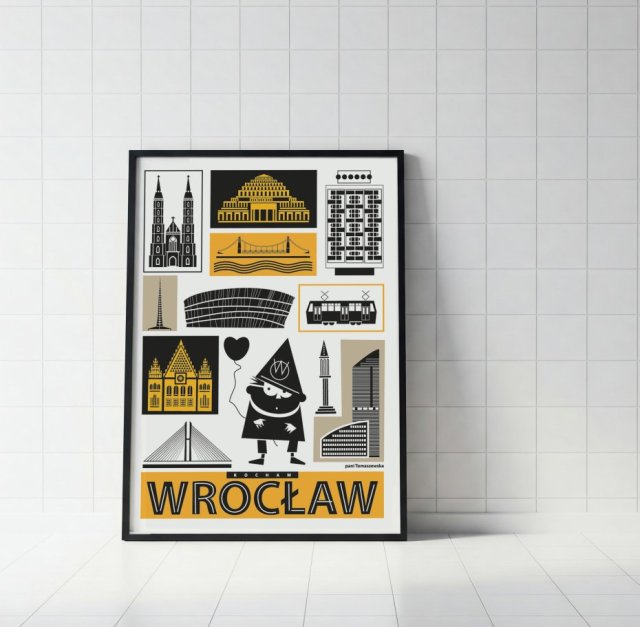 GRAFIKA " Wrocław" 50x70cm