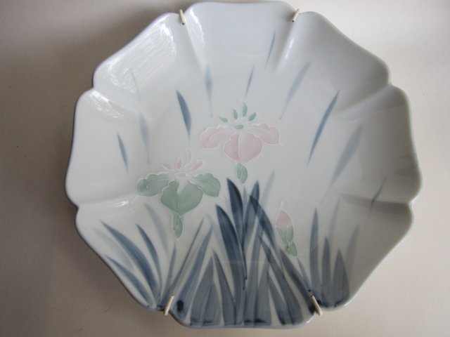 Absolutnie niespotykany Japan Art oryginalnie zdobiony patera talerz porcelanowy